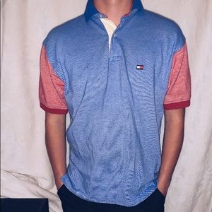 Colorful Tommy Hilfiger Collared Tee